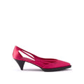 Multicolor Silk Mid Heel Pumps Prada