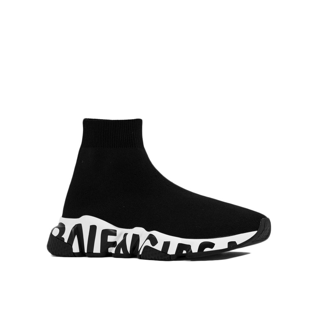 Black Fabric Athletic Sneakers Balenciaga