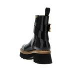 Black Calfskin Ankle Boots Chloé