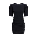 Black Cotton Casual Dress Isabel Marant
