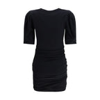 Black Cotton Casual Dress Isabel Marant