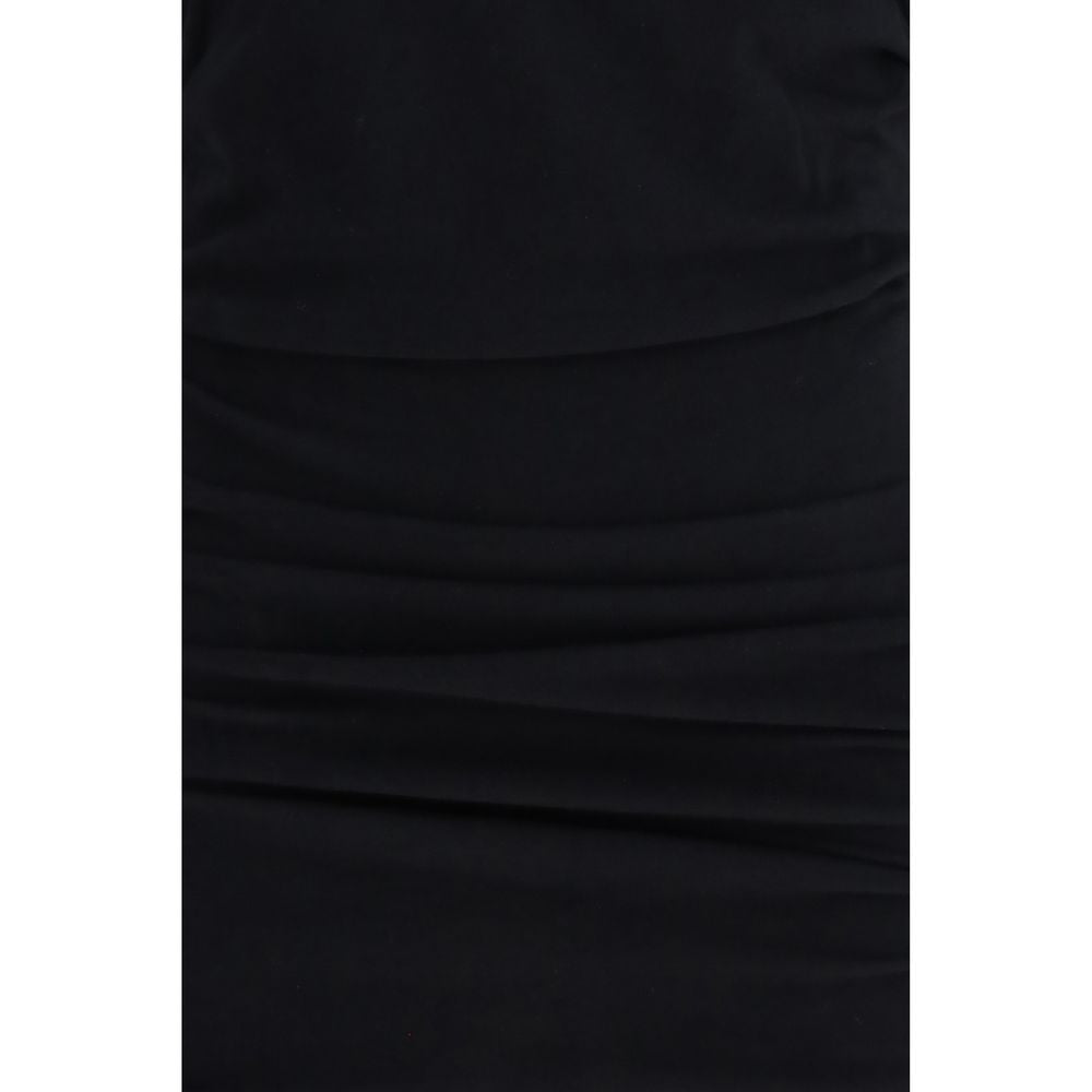 Black Cotton Casual Dress Isabel Marant
