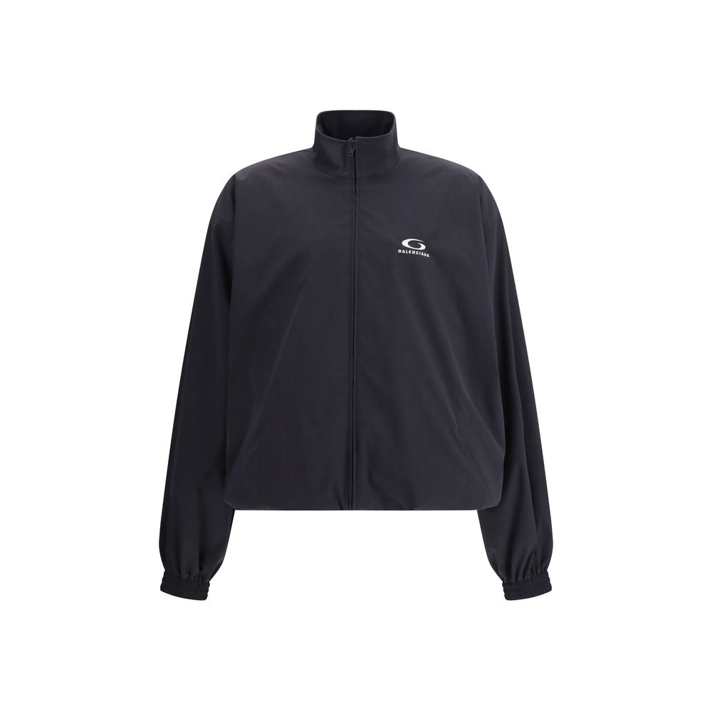Black Polyester Shell Jacket Balenciaga
