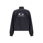 Black Polyester Shell Jacket Balenciaga