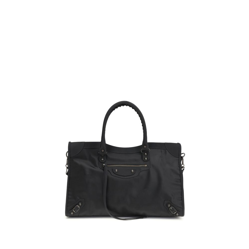 Black Polyamide Handbag Balenciaga