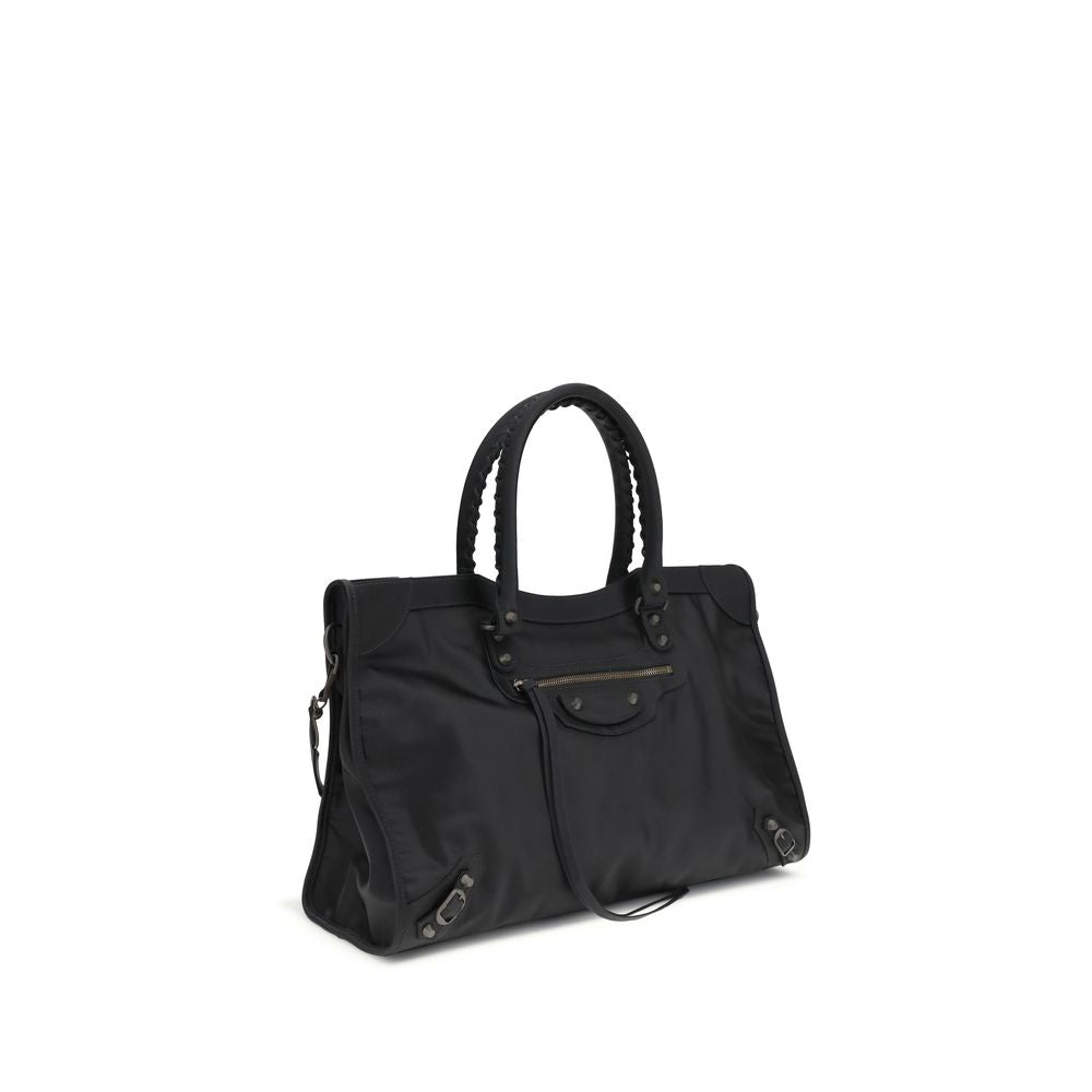 Black Polyamide Handbag Balenciaga