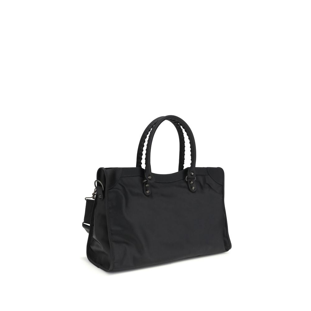 Black Polyamide Handbag Balenciaga
