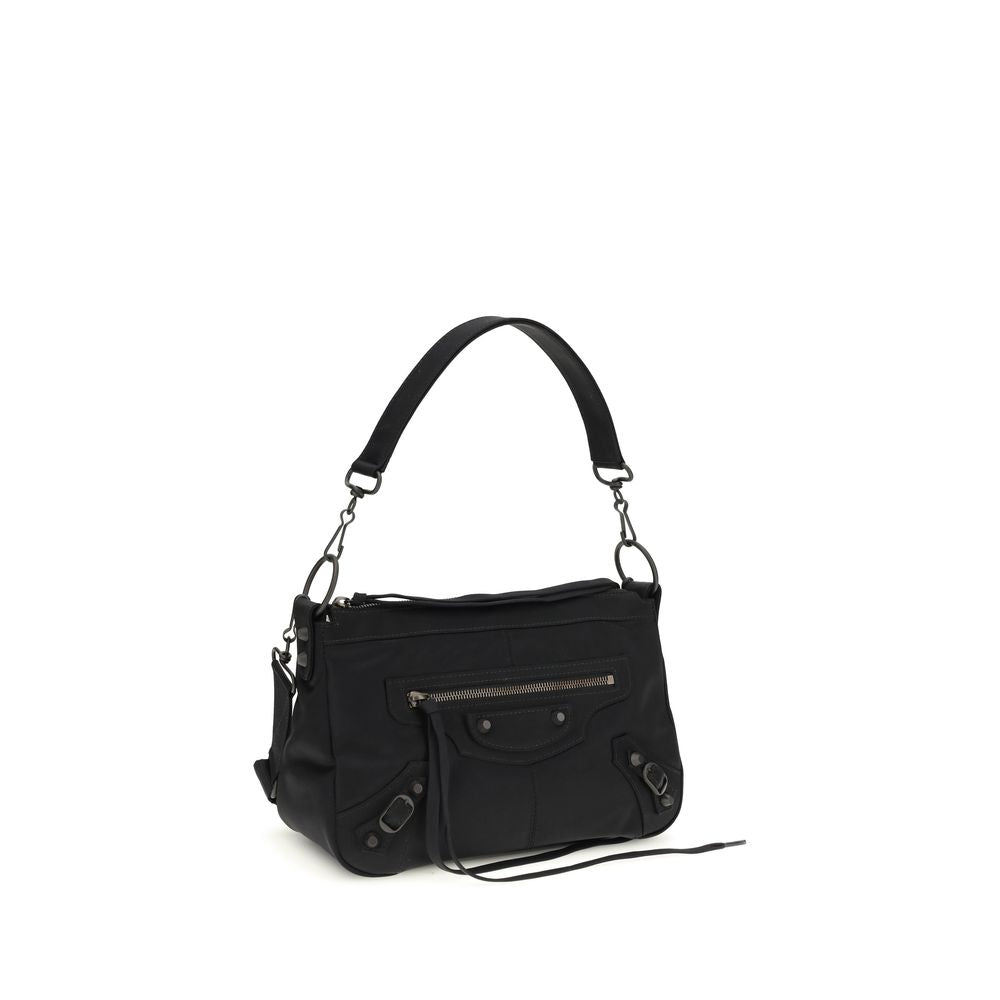 Black Polyamide Shoulder Bag Balenciaga