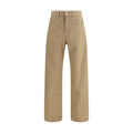 Beige Cotton Straight-Leg Jeans Jacquemus