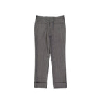 Gray Wool Dress Pants Prada