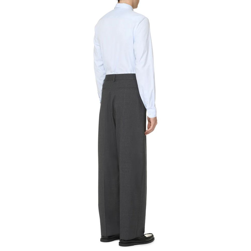 Blue Cotton Dress Shirt Prada