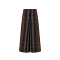 Brown Cotton Casual Pants Burberry