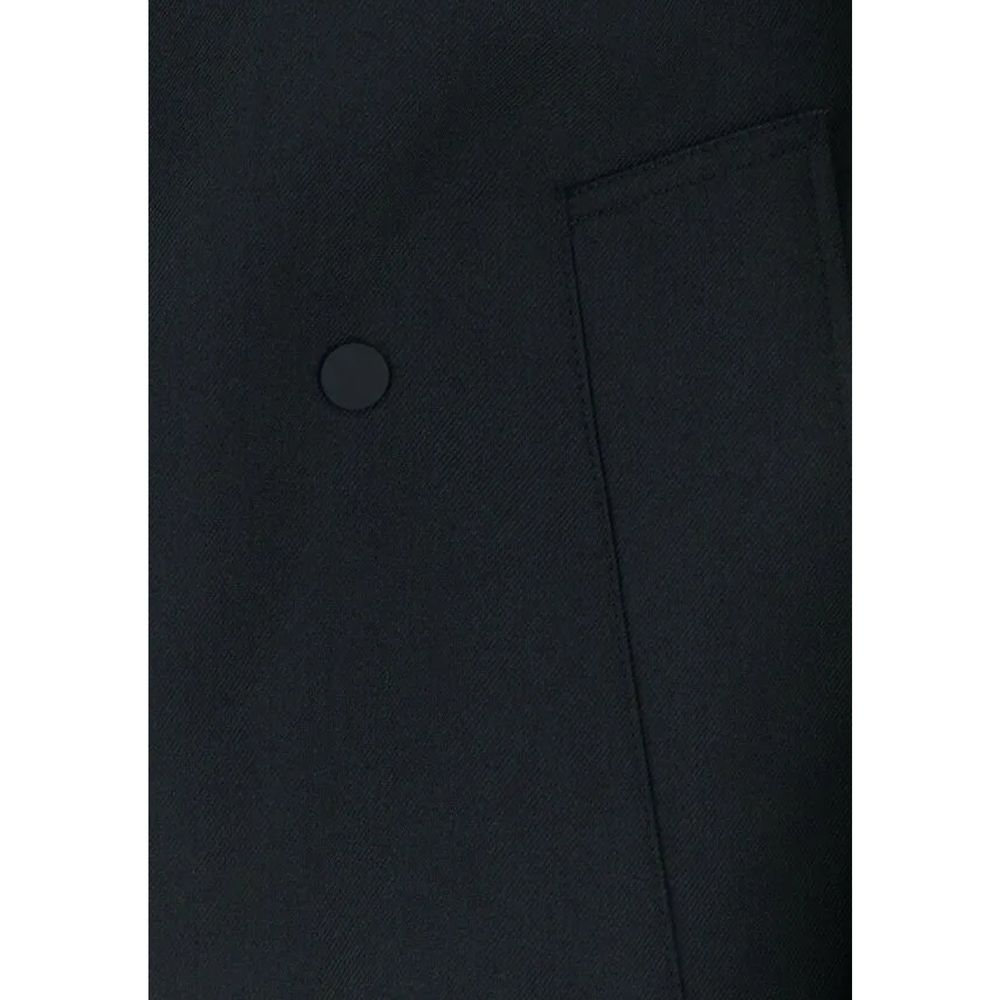 Black Polyester Coat Burberry