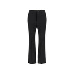 Black Cotton Casual Pants Saint Laurent