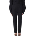 Black Cotton Casual Pants Saint Laurent