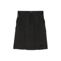 Black Copper Mini Skirt Saint Laurent