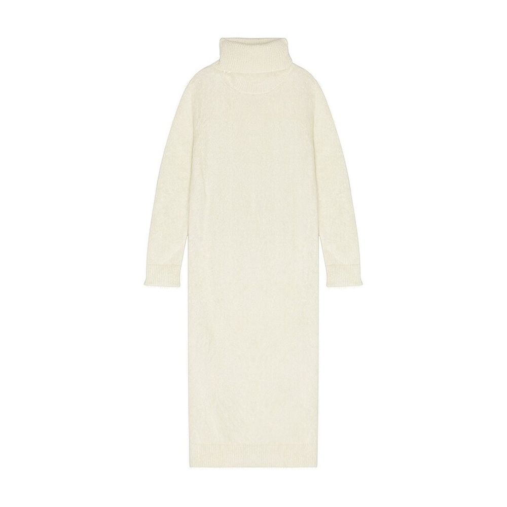 White Mohair Sweatshirt Saint Laurent