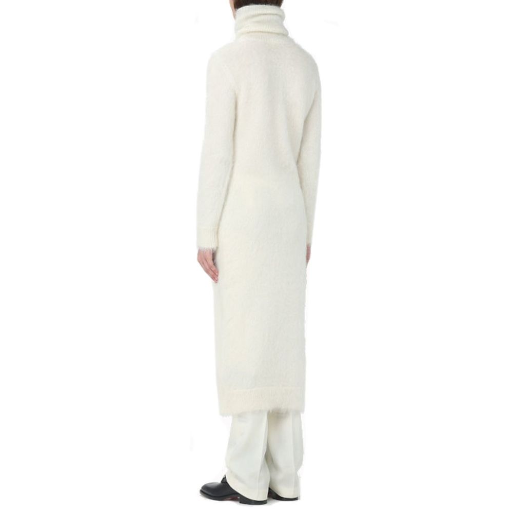 White Mohair Sweatshirt Saint Laurent