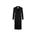 Black Acetate Coat Saint Laurent