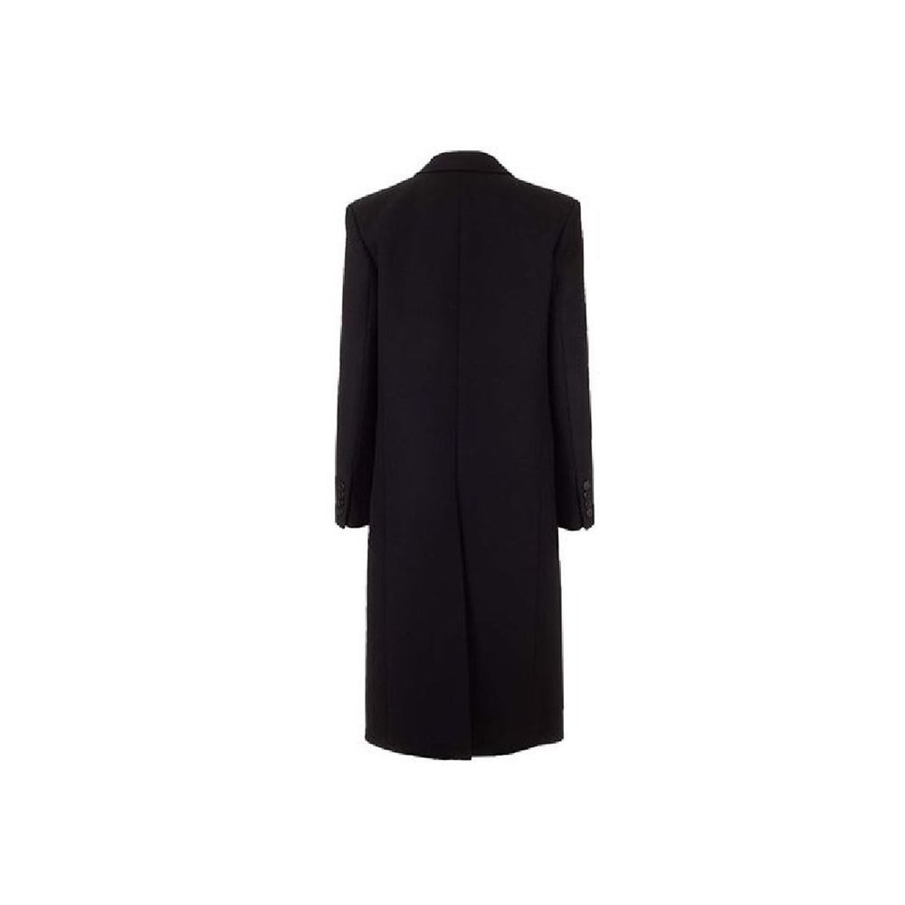 Black Acetate Coat Saint Laurent
