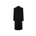Black Acetate Coat Saint Laurent