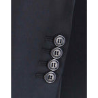 Black Acetate Coat Saint Laurent