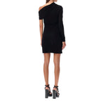 Black Viscose Casual Dress Saint Laurent