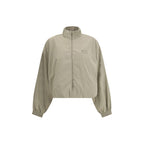 Beige Polyester Shell Jacket Balenciaga