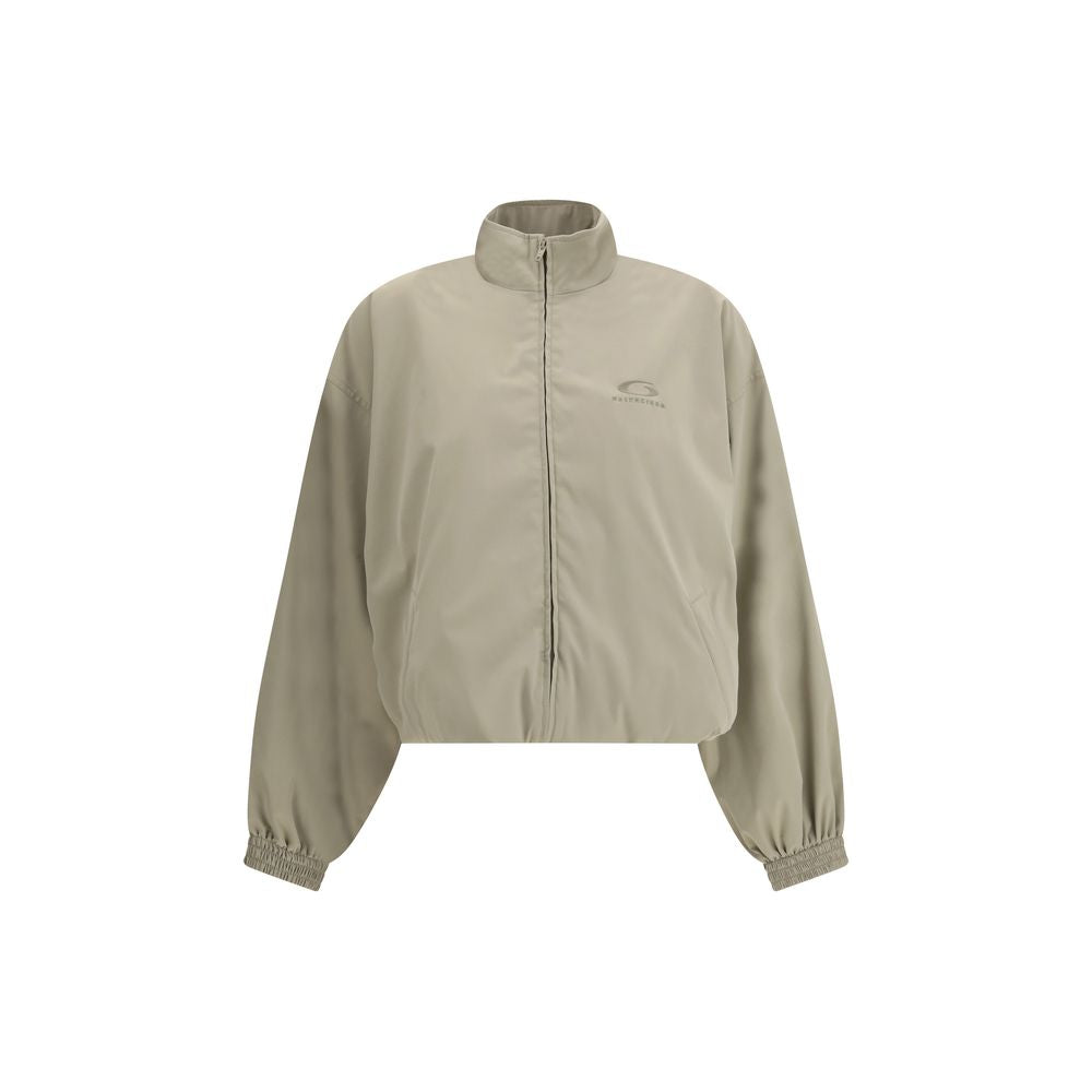 Beige Polyester Shell Jacket Balenciaga