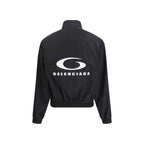 Black Cotton Shell Jacket Balenciaga