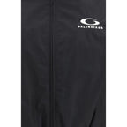Black Cotton Shell Jacket Balenciaga