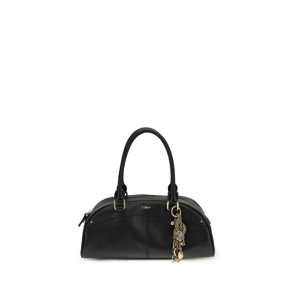 Black Calf Leather Bos Taurus Handbag Chloé