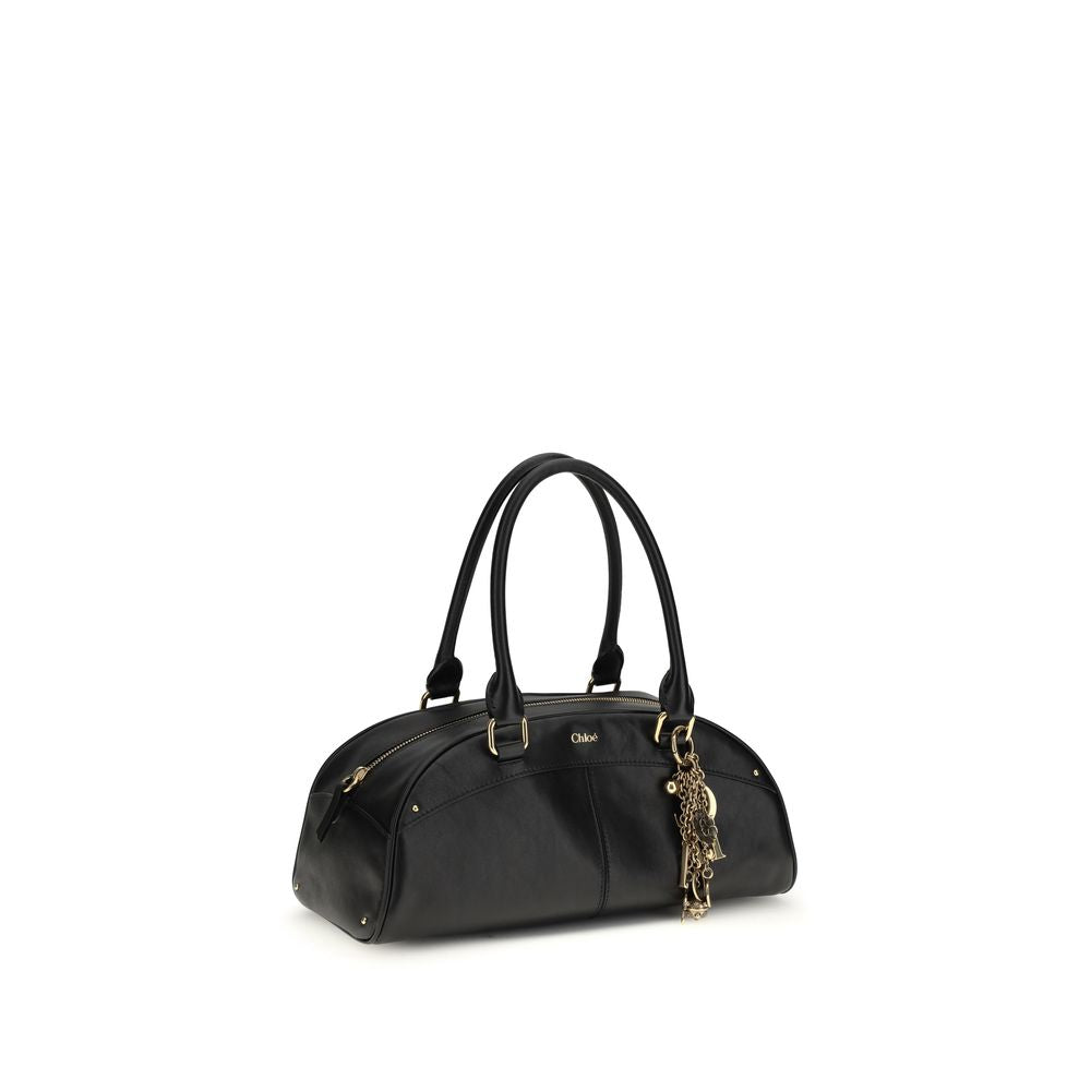 Black Calf Leather Bos Taurus Handbag Chloé