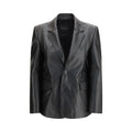 Black Leather Jacket Balenciaga