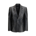 Black Leather Jacket Balenciaga