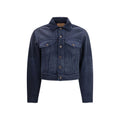 Blue Cotton Denim Jacket Balenciaga