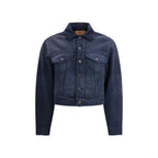 Blue Cotton Denim Jacket Balenciaga