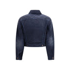 Blue Cotton Denim Jacket Balenciaga