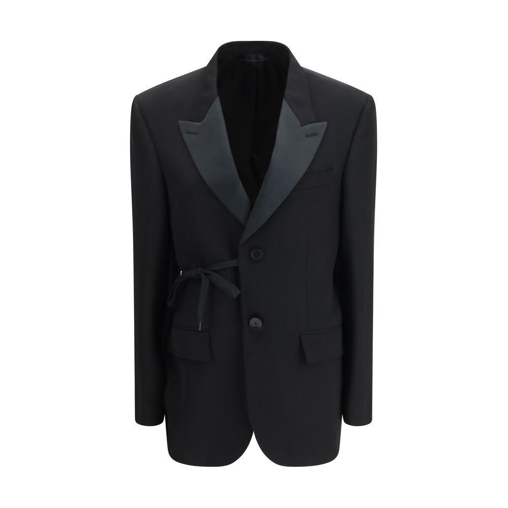 Black Wool Coat Balenciaga