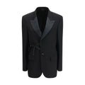 Black Wool Coat Balenciaga