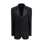Black Wool Coat Balenciaga