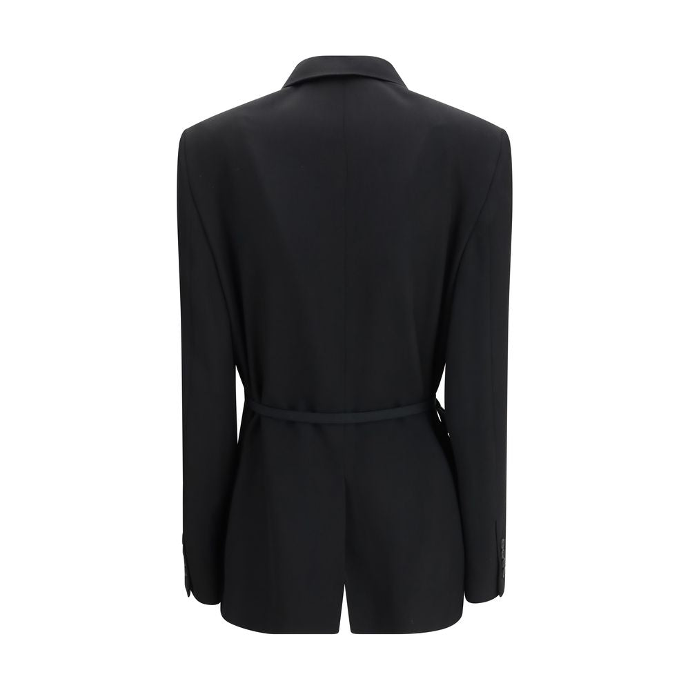 Black Wool Coat Balenciaga