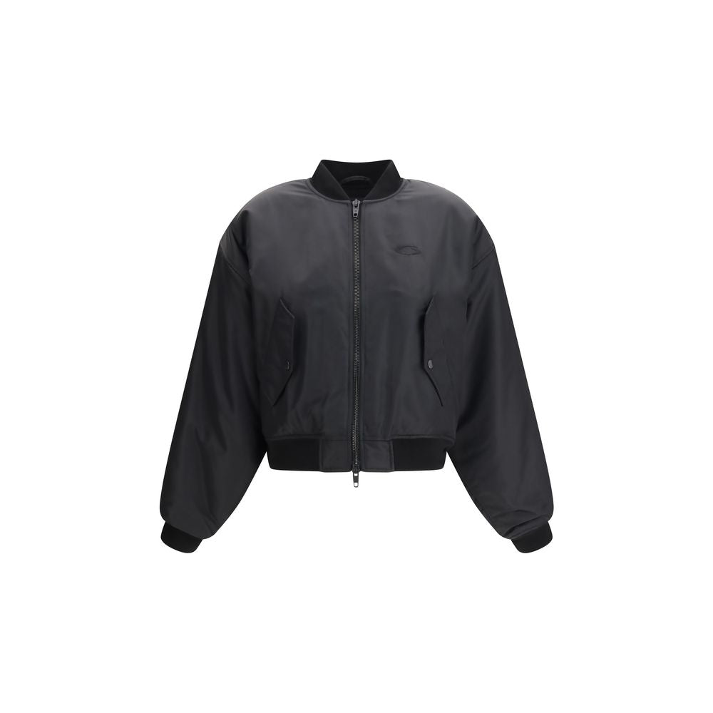 Black Polyamide Bomber Balenciaga