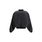 Black Polyamide Bomber Balenciaga