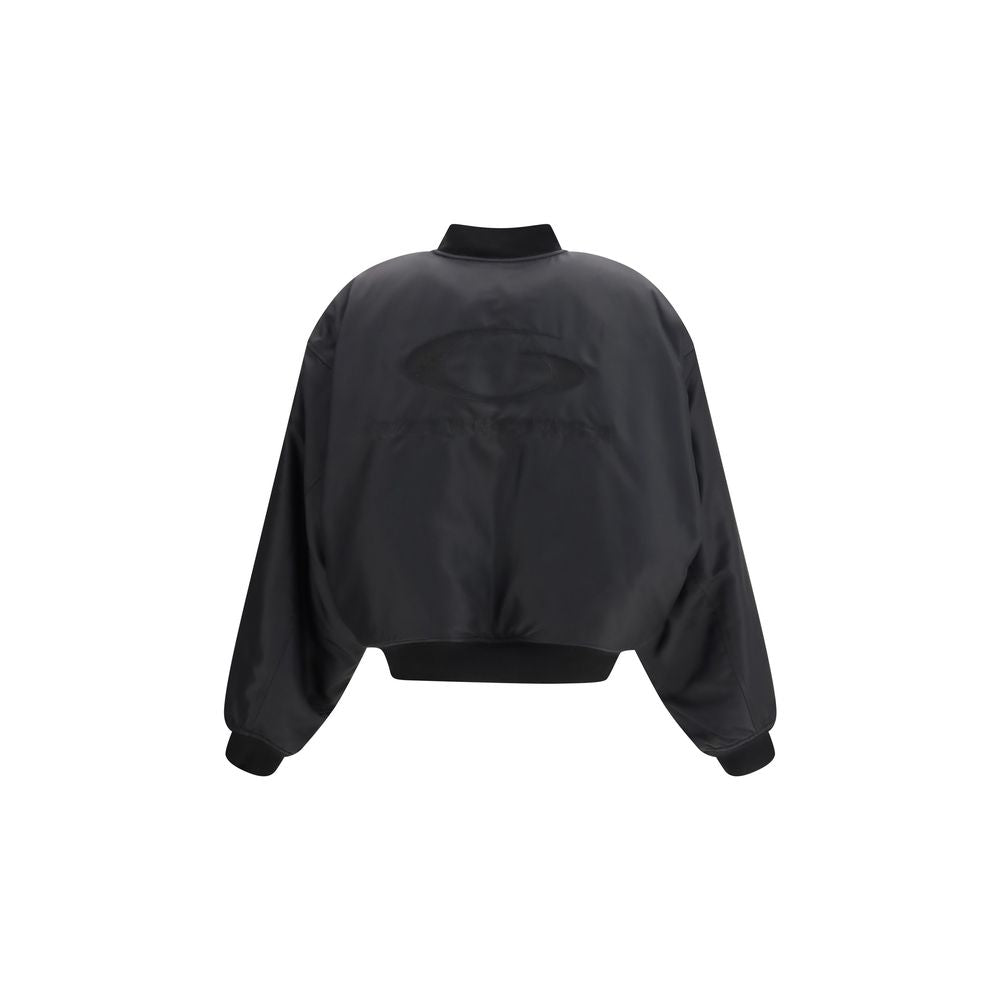 Black Polyamide Bomber Balenciaga
