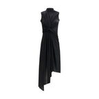 Black Polyamide Casual Dress Balenciaga