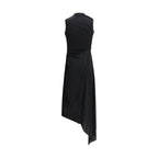 Black Polyamide Casual Dress Balenciaga