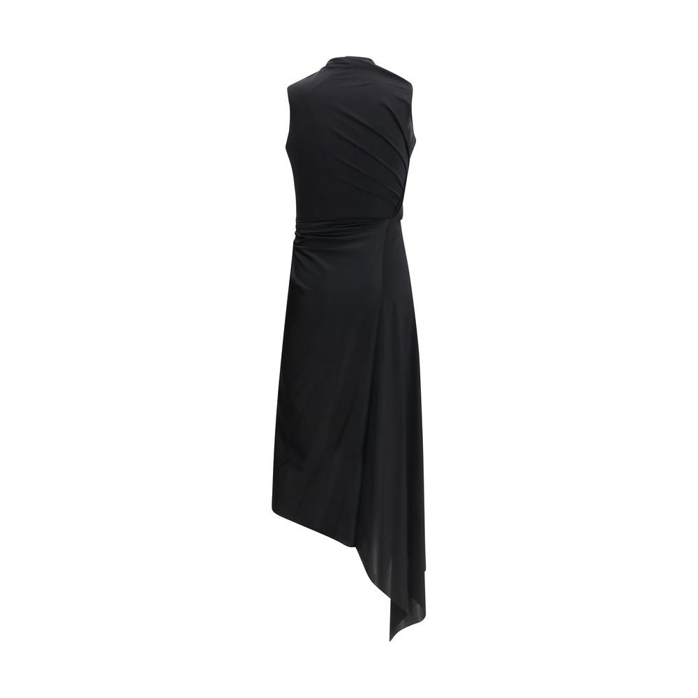 Black Polyamide Casual Dress Balenciaga