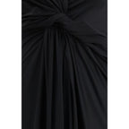 Black Polyamide Casual Dress Balenciaga