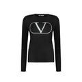 Black Virgin Wool Sweatshirt Valentino